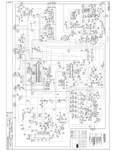 IIYAMA HM903DT HM903DT ver B 2004 Electronic diagram